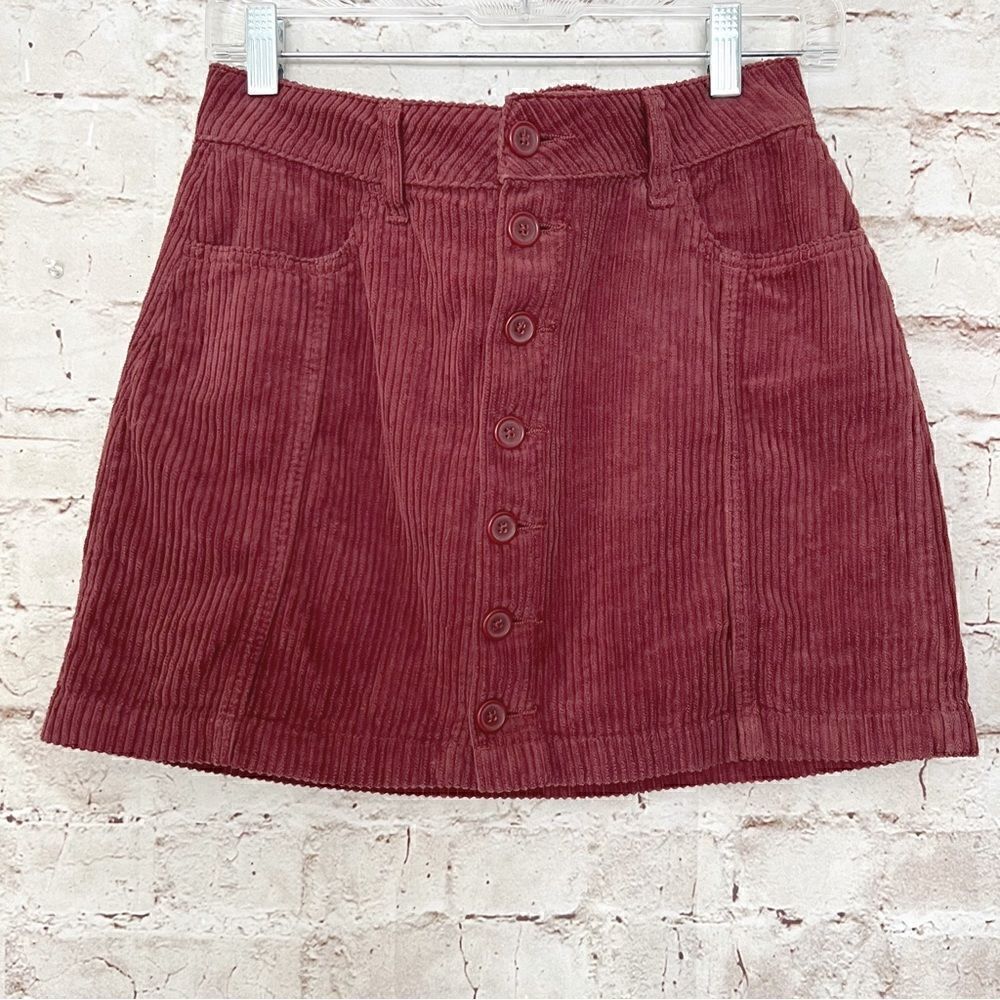 Pacsun  corduroy mini skirt